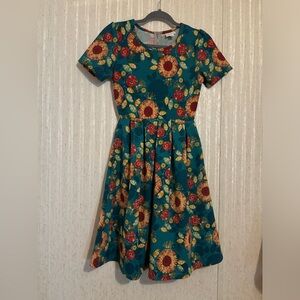 Floral Short Sleeve LulaRoe Dress